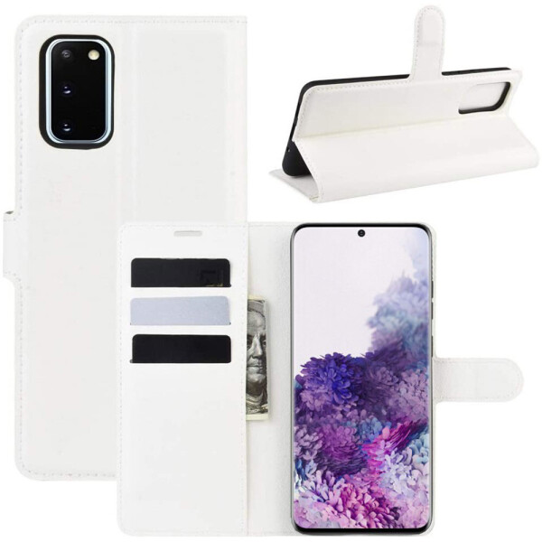 

Чехол-книжка Litchie Wallet для Samsung G980 Galaxy S20 White