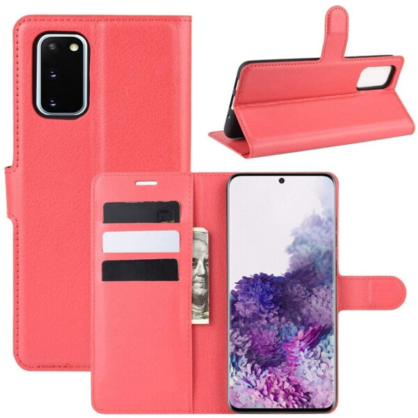 

Чехол-книжка Litchie Wallet для Samsung G980 Galaxy S20 Red
