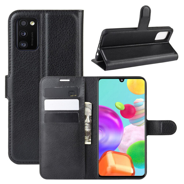 

Чехол-книжка Litchie Wallet для Samsung Galaxy A41 A415 Black