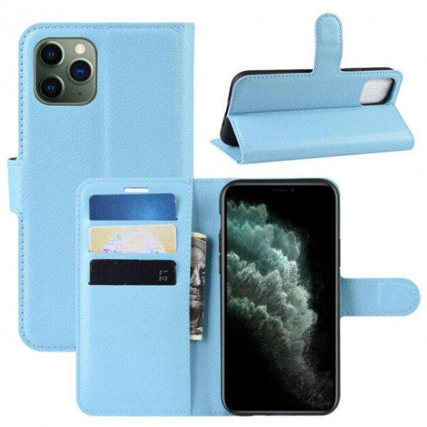 

Чехол-книжка Litchie Wallet для Apple iPhone 11 Pro Max Blue