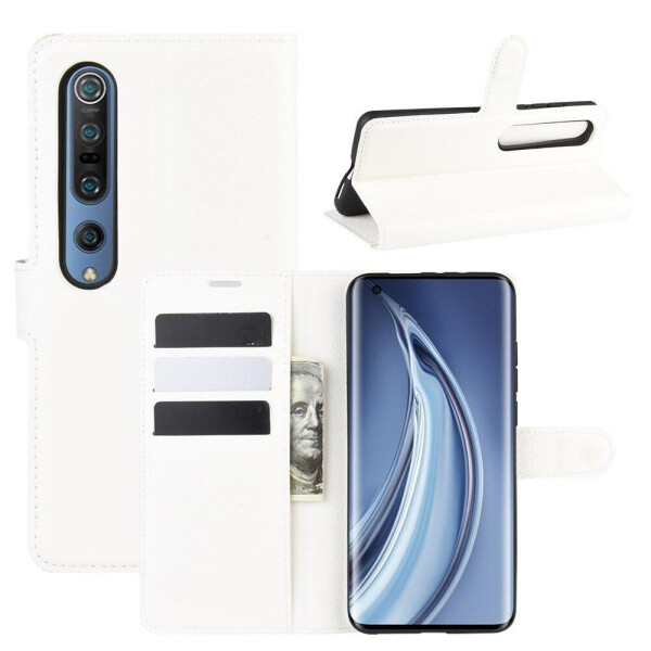 

Чехол-книжка Litchie Wallet для Xiaomi Mi 10 / Mi 10 Pro White