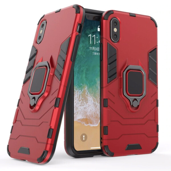 

Чехол Ring Armor для Apple iPhone X / XS Красный