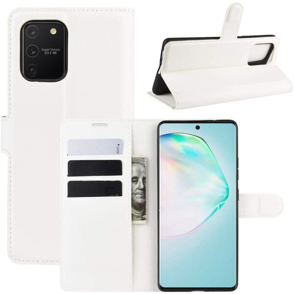 

Чехол-книжка Litchie Wallet для Samsung G770 Galaxy S10 Lite White