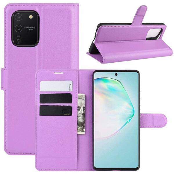 

Чехол-книжка Litchie Wallet для Samsung G770 Galaxy S10 Lite Violet