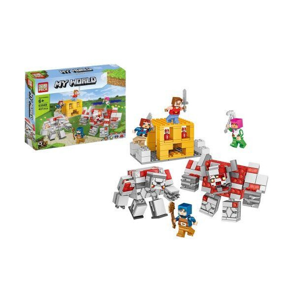 

Конструктор ";Minecraft";, 431 дет 63049