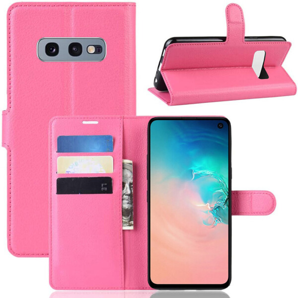 

Чехол-книжка Litchie Wallet для Samsung G970 Galaxy S10e Rose