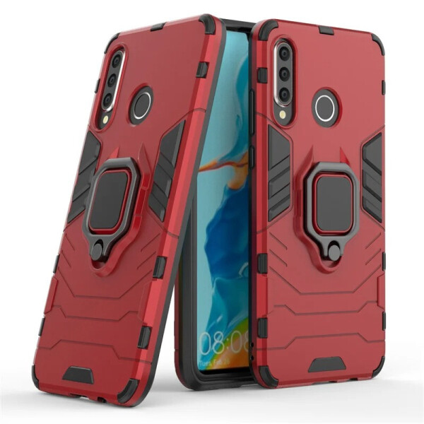 

Чехол Ring Armor для Huawei P30 Lite / Nova 4e Red