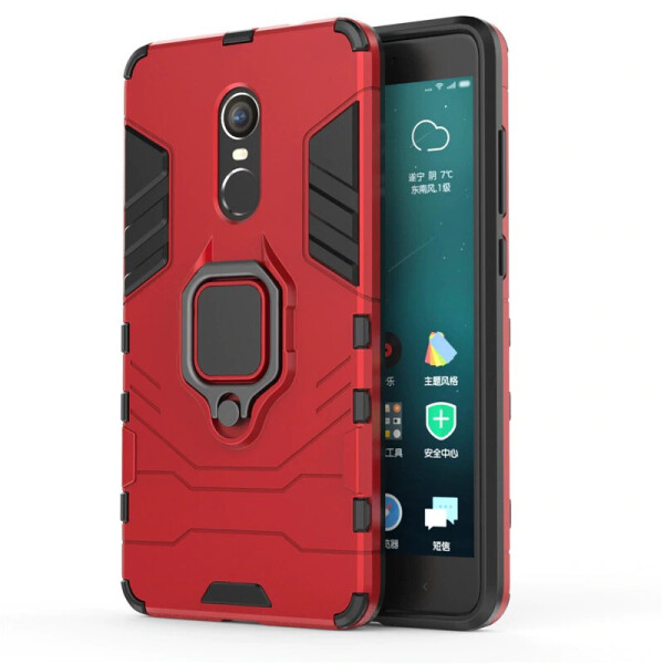 

Чехол Ring Armor для Xiaomi Redmi Note 4X Красный
