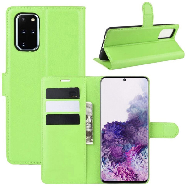 

Чехол-книжка Litchie Wallet для Samsung G985 Galaxy S20 Plus Green
