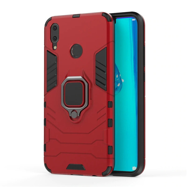 

Чехол Ring Armor для Huawei P Smart Plus Красный