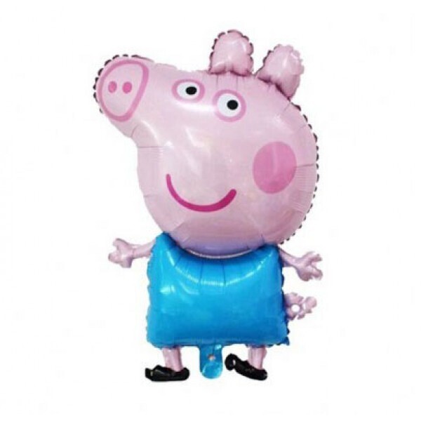 

Фольгированный воздушный шар Свинка Пеппа Peppa Pig синий