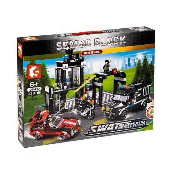 

Конструктор "Swat" 638 деталей 102437