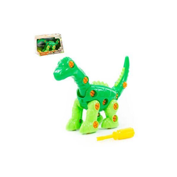 

Конструктор-динозавр ";Диплодок"; (35 эл.) 77165