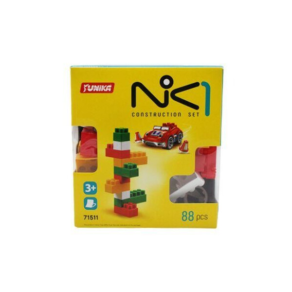 

Пластиковый конструктор ";NIK-1";, 88 дет 1511