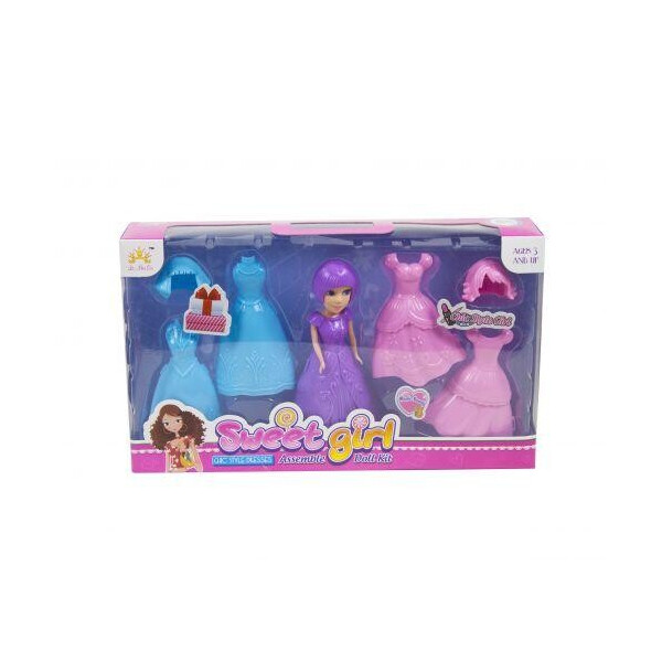 

Набор ";Sweet girl: кукла с костюмами"; 2025
