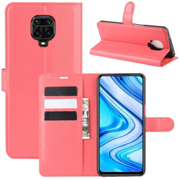 

Чехол-книжка Litchie Wallet для Xiaomi Redmi Note 9s / Note 9 Pro / Note 9 Pro Max Red