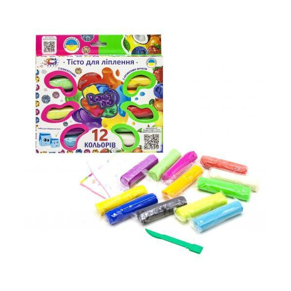 

Набор для творчества (12 брикетов теста) 41021