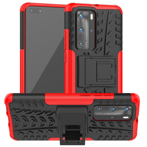 

Чехол Armor Case для Huawei P40 Pro Red