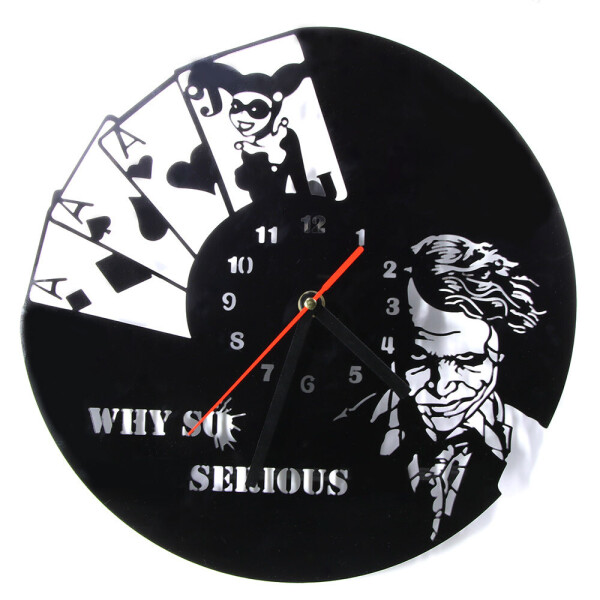 

Настенные часы Joker Why so serious