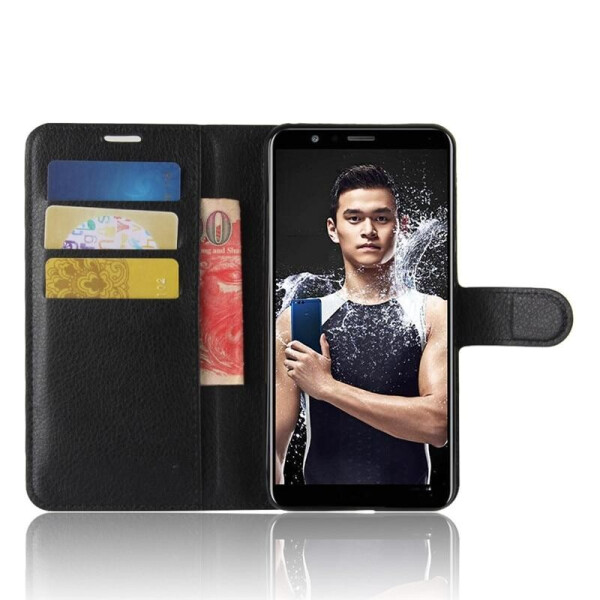 

Чехол-книжка Litchie Wallet для Honor 7X Черный