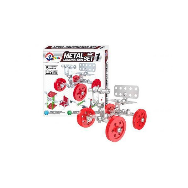 

Конструктор ";Metal Set";, 112 деталей 6399