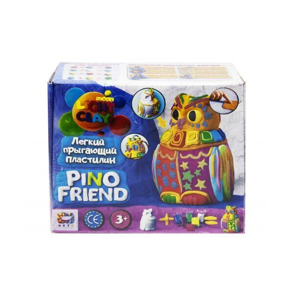 

Набор для лепки ",Pino Friend: Сова Пуффи", 70034
