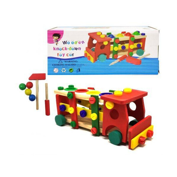 

Конструктор машинка ";Wooden Toy Car"; Д033у