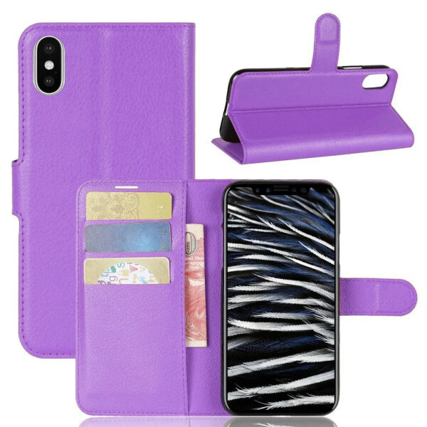 

Чехол-книжка Litchie Wallet для Apple iPhone X / iPhone XS Violet