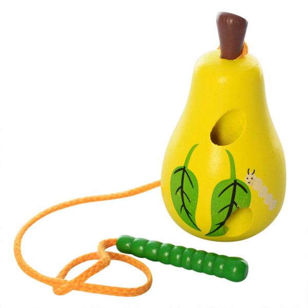 

Деревянная игрушка Шнуровка MD 0494 (Груша)