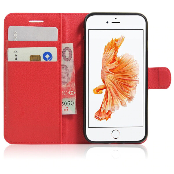 

Чехол-книжка Litchie Wallet для Apple iPhone 6 Plus / iPhone 6S Plus Красный