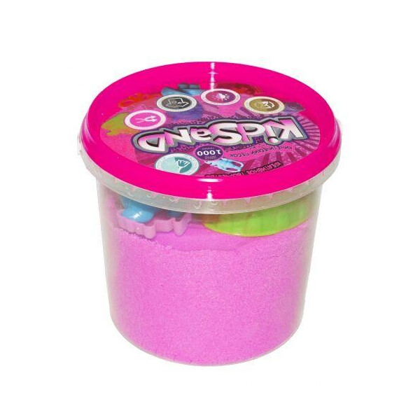 

Кинетический песок ",KidSand",, розовый, 1000 г KS-01-01