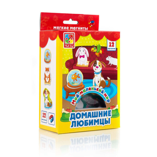 

Мой маленький мир на магнитах Домашние любимцы VT3106-05 (рус)