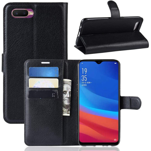 

Чехол-книжка Litchie Wallet для Oppo A5s / AX5s Black
