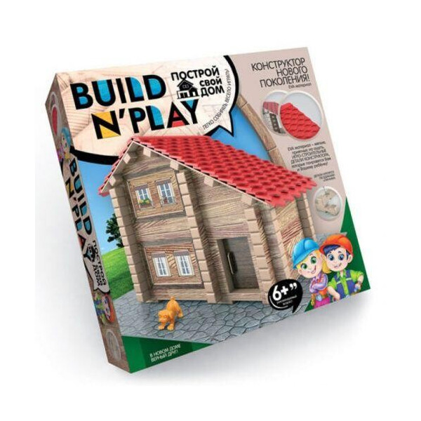 

Конструктор нового поколения "BUILDNPLAY" Дом BNP-01-01