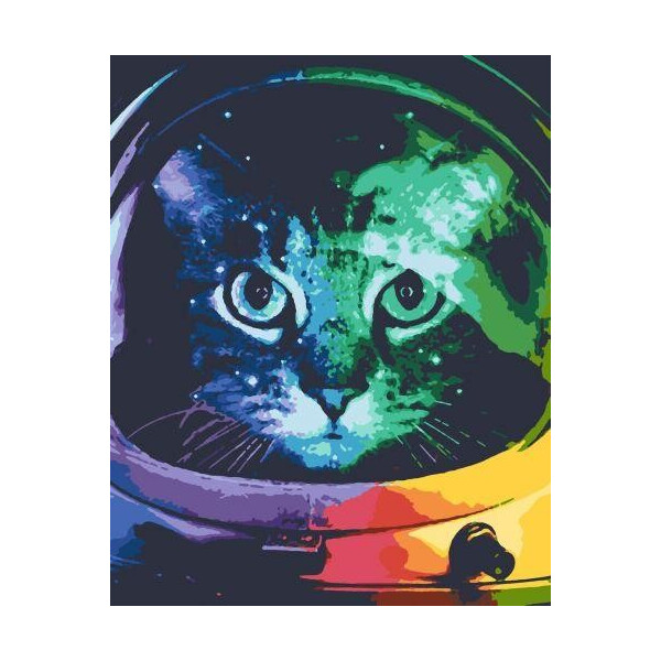 

Картина по номерам ",Котонавт", RB-0061