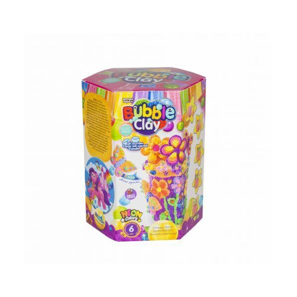 

Набор креативного творчества ",BUBBLE CLAY: шариковый пластилин", (укр) BBC-V-01U