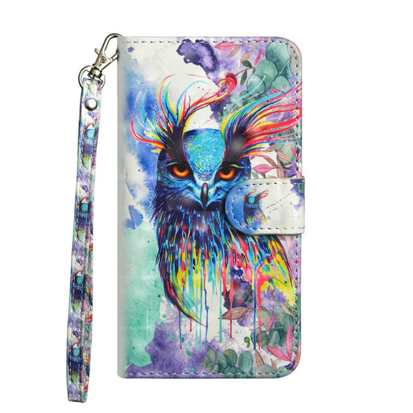 

Чехол-книжка Color Book для Huawei P30 Lite Сова