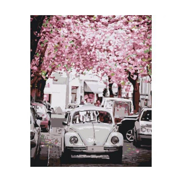 

Картина по номерам ",Volkswagen Beetle", КНО3521