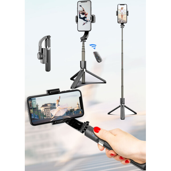 

Стабилизатор-монопод для телефона Gimbal Stabilizer Черный