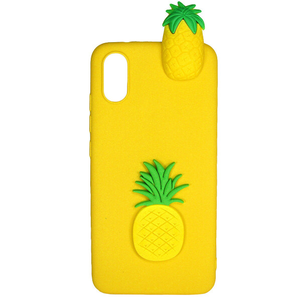 

Чехол Cartoon 3D Case для Apple iPhone X / XS Ананасы