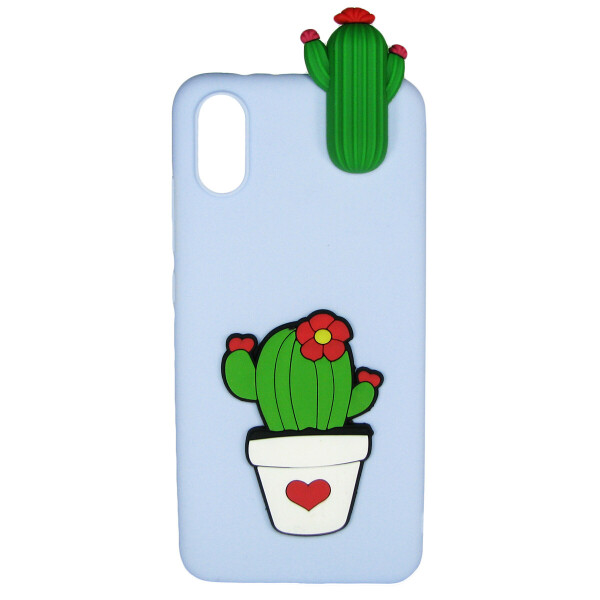

Чехол Cartoon 3D Case для Apple iPhone X / XS Кактусы