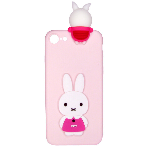 

Чехол Cartoon 3D Case для Apple iPhone 7 / 8 / SE 2020 Кролик