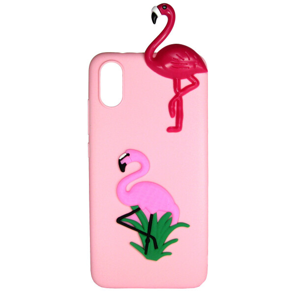 

Чехол Cartoon 3D Case для Apple iPhone XS Max Фламинго