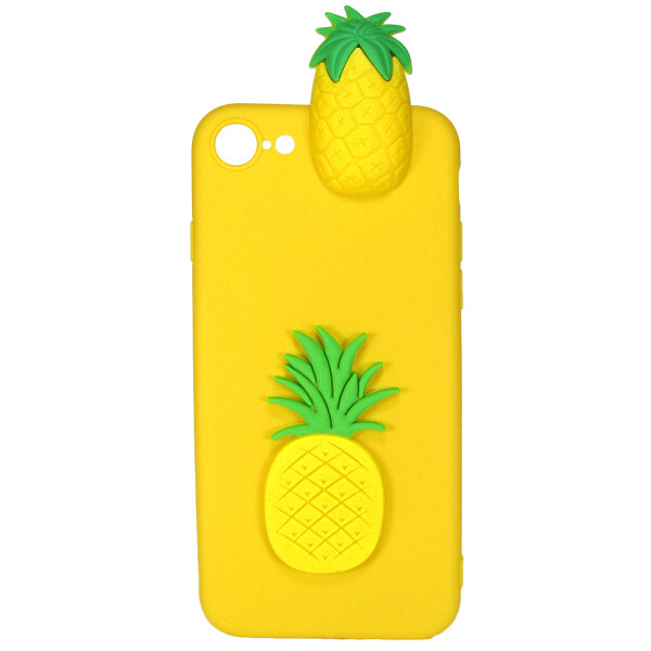 

Чехол Cartoon 3D Case для Apple iPhone 7 / 8 / SE 2020 Ананасы