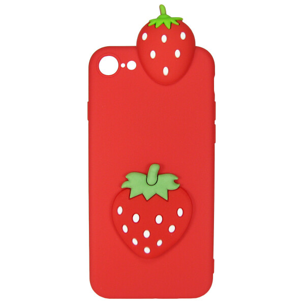 

Чехол Cartoon 3D Case для Apple iPhone 7 / 8 / SE 2020 Клубничка