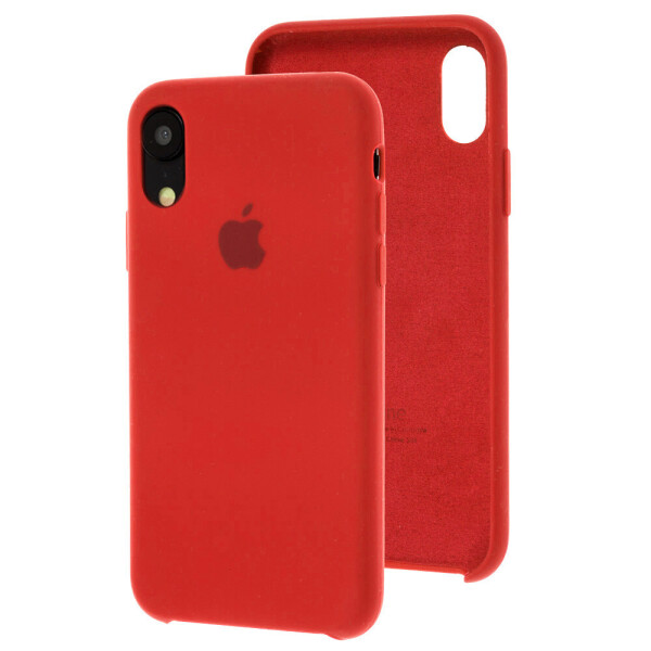

Чехол Silicone Case для Apple iPhone XR Red