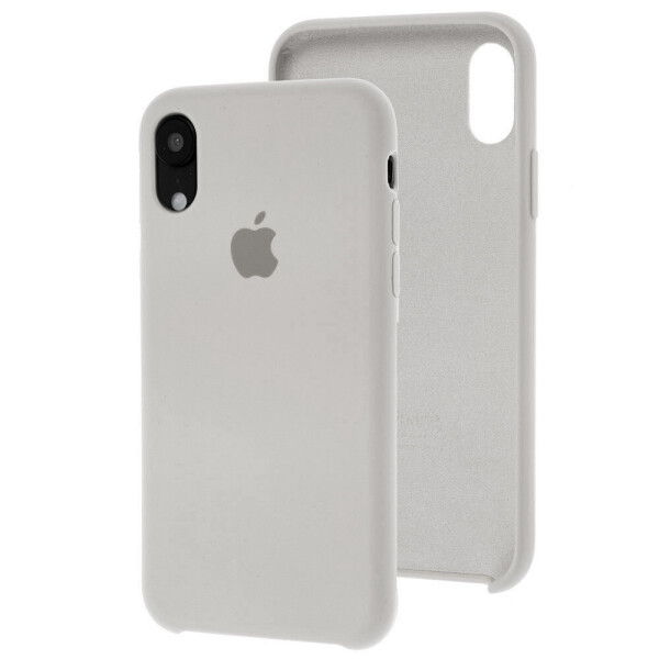 

Чехол Silicone Case для Apple iPhone XR Grey