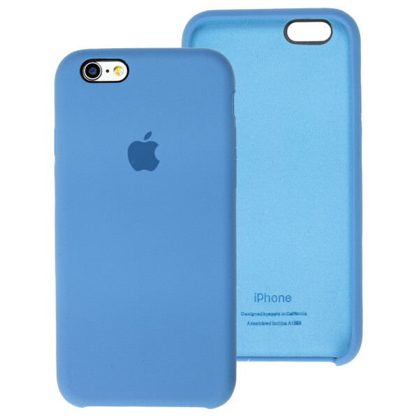 

Чехол Silicone Case для Apple iPhone 6 / 6S Cornflower