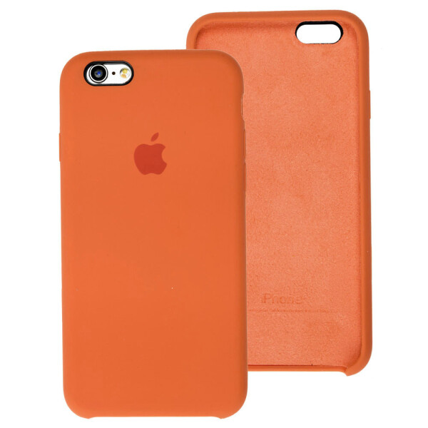 

Чехол Silicone Case для Apple iPhone 6 / 6S Papaya