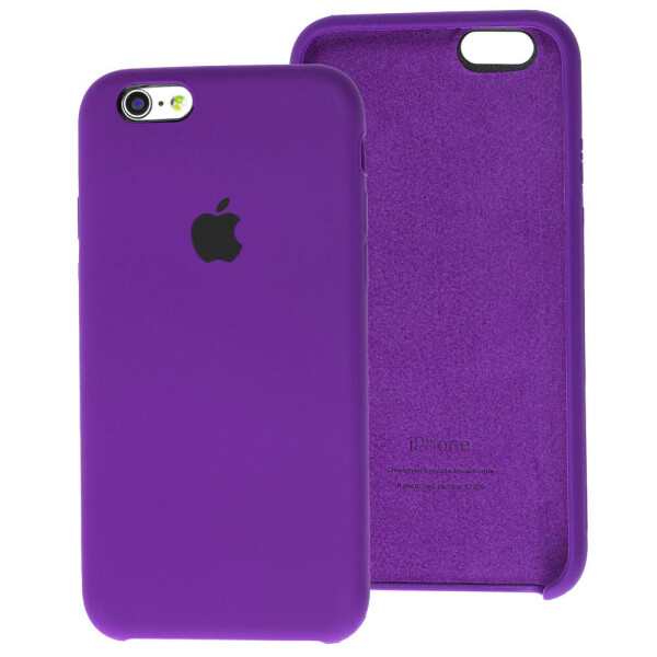 

Чехол Silicone Case для Apple iPhone 6 / 6S Bright Violet
